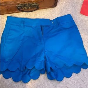 Scalloped shorts